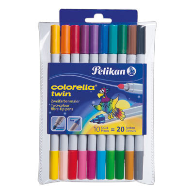Pelikan C304/10 фломастер Разноцветный 10 шт 949511