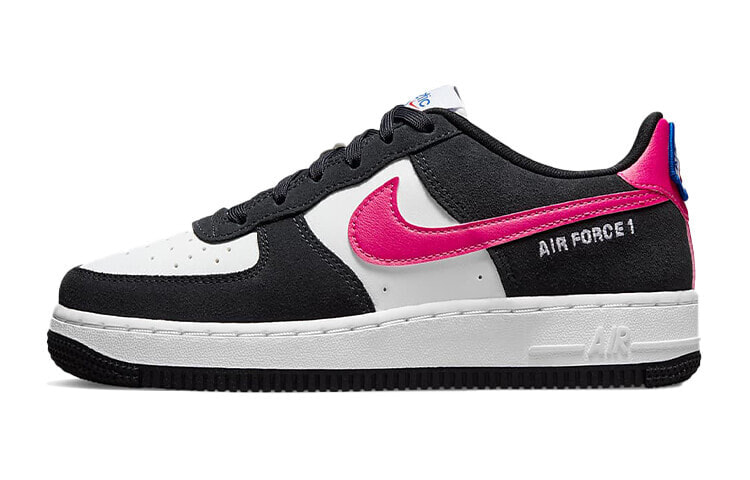 Nike Air Force 1 Low LV8 休闲 低帮 板鞋 GS 黑白粉 / Кроссовки Nike Air Force 1 Low LV8 GS DH9597-003