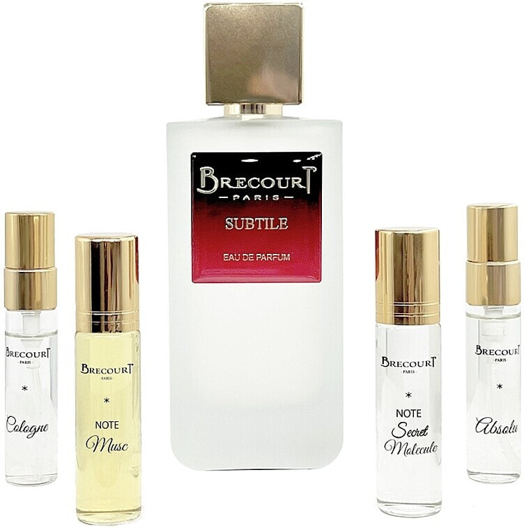 Brecourt Subtile - Duftset (Eau de Parfum 100ml + Eau de Parfum 2x7ml + Eau de Parfum 2x5ml)