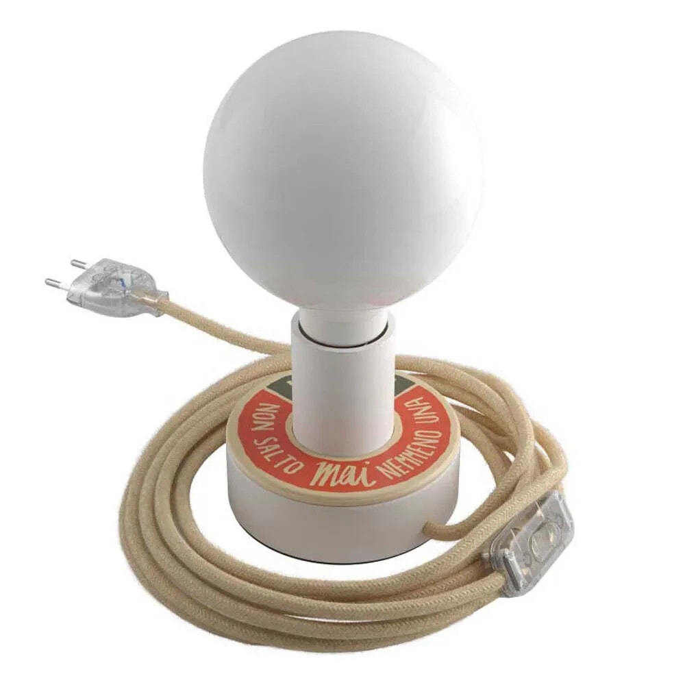 CREATIVE CABLES Posaluce Mini-UFO Reading Balls Pagina - Profumo Della Carta Lamp With Light Bulb