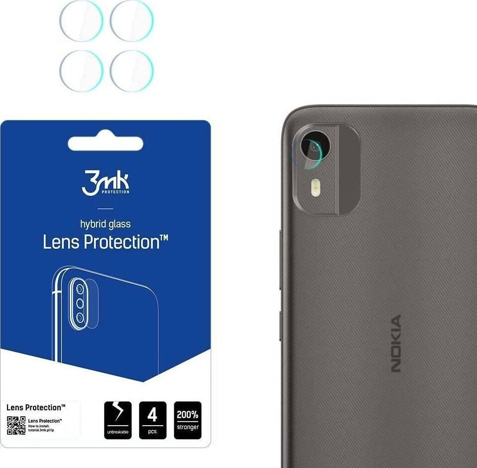 3MK Nokia C12 - 3mk Lens Protection