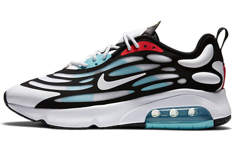 Nike Air Max Exosense 气垫 低帮 跑步鞋 男款 黑白蓝 / Кроссовки Nike Air Max Exosense CK6811-100