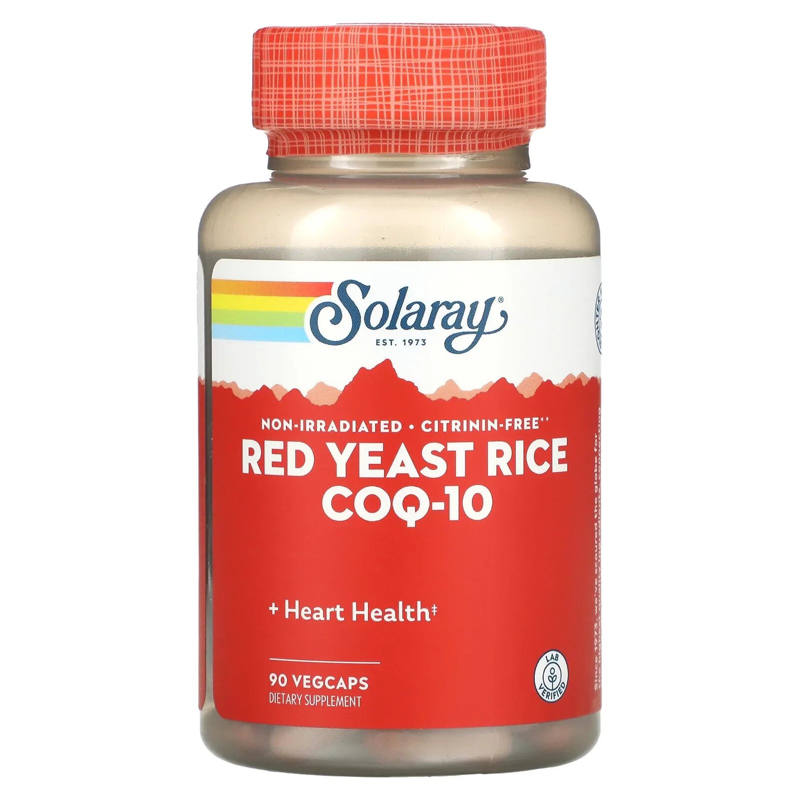 Solaray, Red Yeast Rice CoQ-10, 60 VegCaps