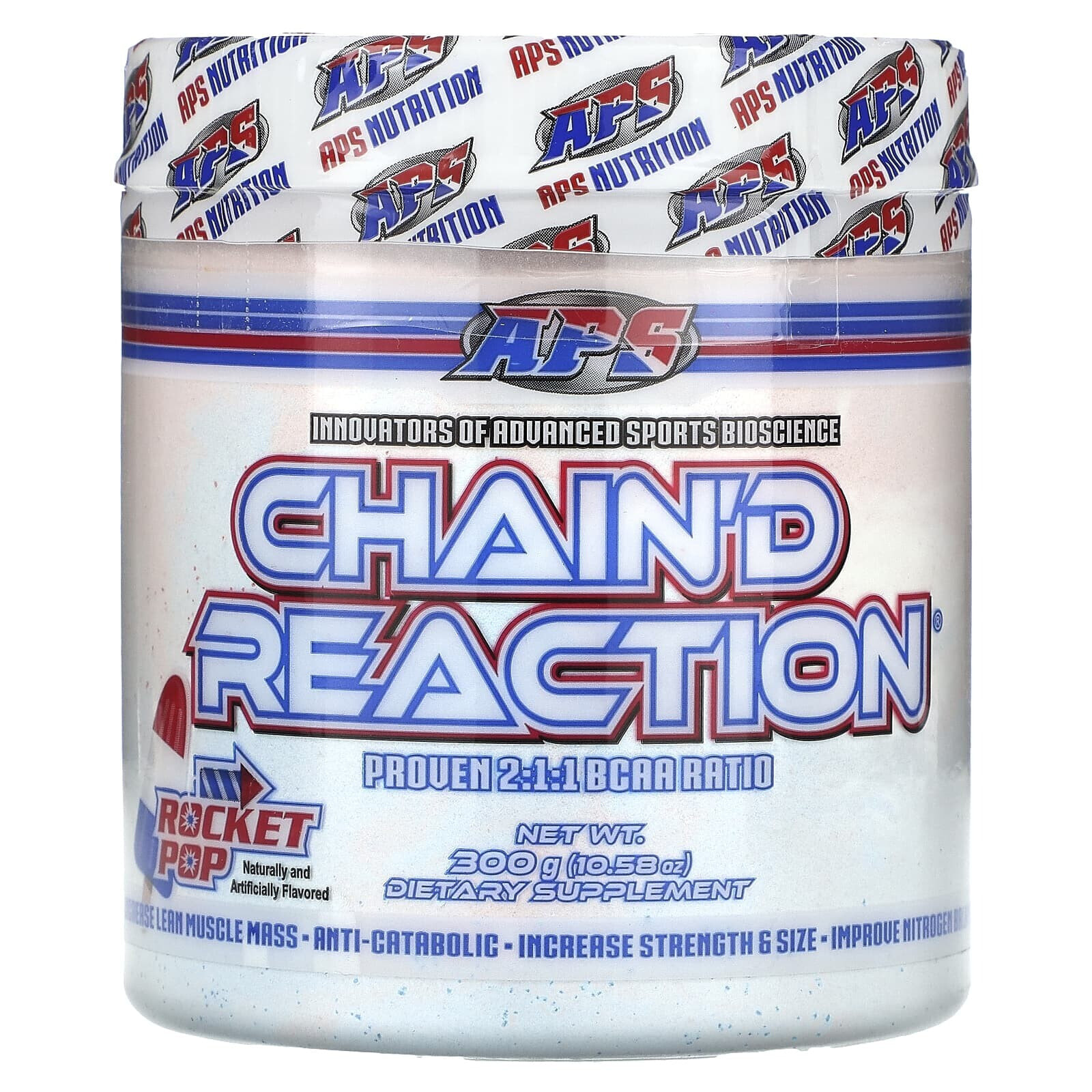 Chain'd Reaction, Blue Raspberry, 10.58 oz (300 g)