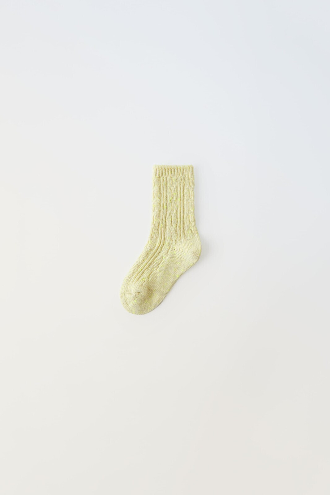 Tall knit socks