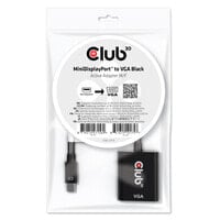 CLUB3D CAC-2113 гендерный адаптер Mini Displayport VGA Черный