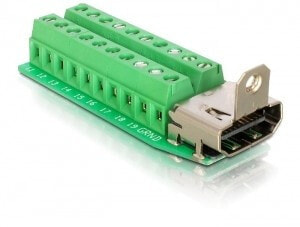 DeLOCK Adapter HDMI female > Terminal Block 20pin 65168