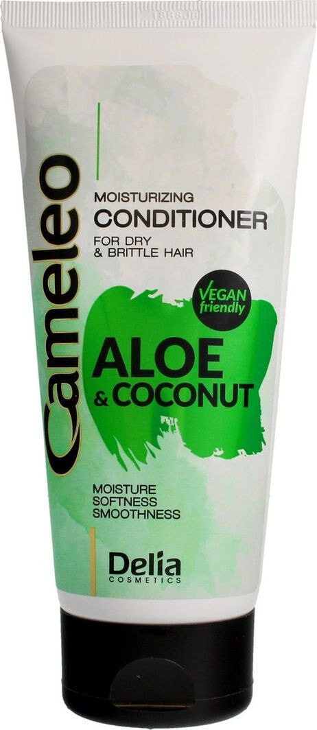 Delia Cameleo Aloe & Coconut Moisturizing Conditioner Увлажняющий кондиционер с экстрактом алое и кокоса для сухих и поврежденных волос 200 мл