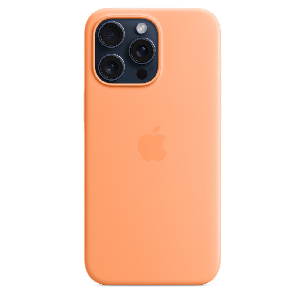 Apple iPhone 15 Pro Max Si Case Orange Sor