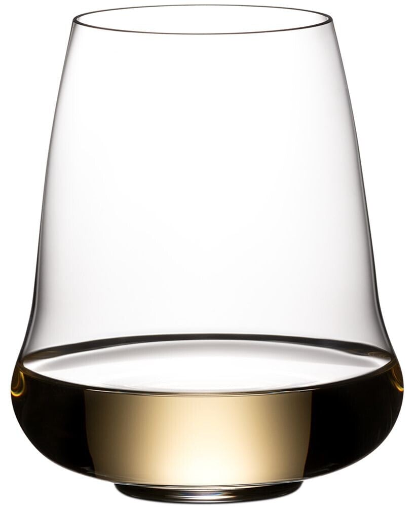 Riedel sL Stemless Wings Aromatic White Wine/Champagne Glass, Set of 4