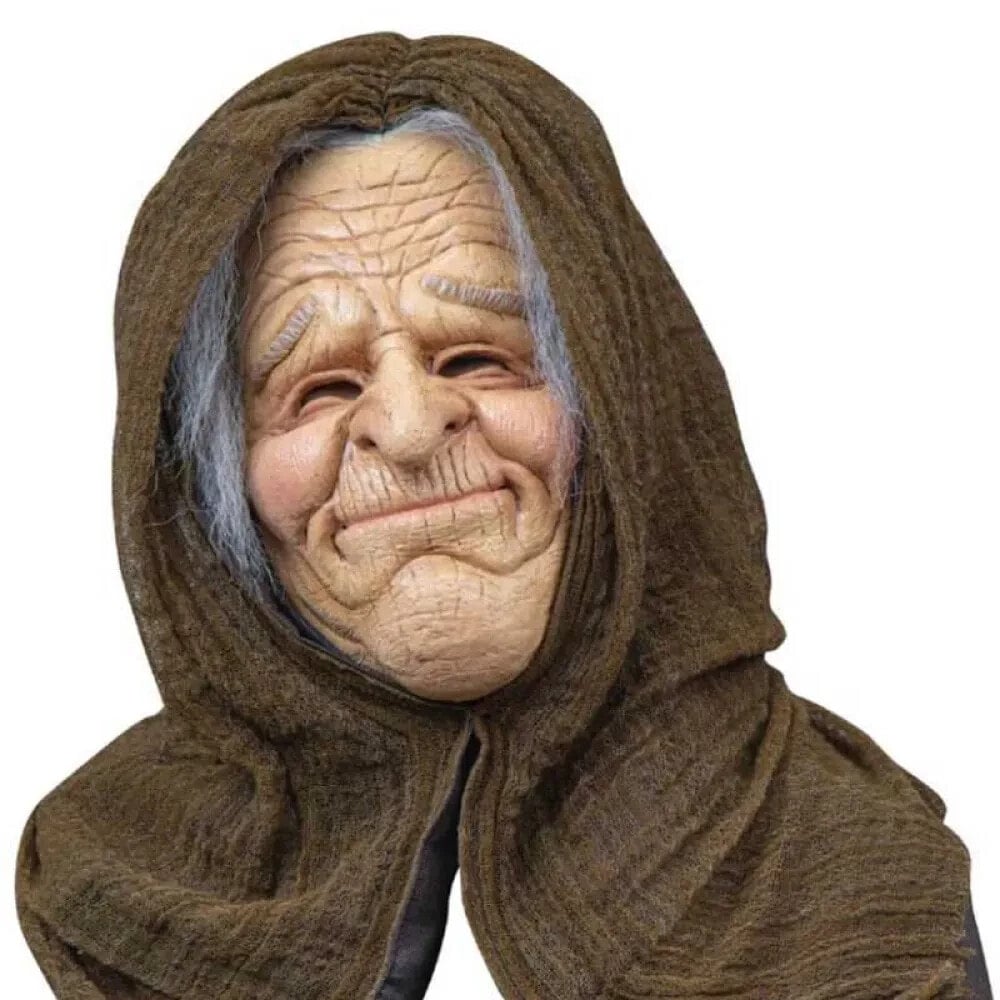 GHOULISH Half Grandma Hood mask