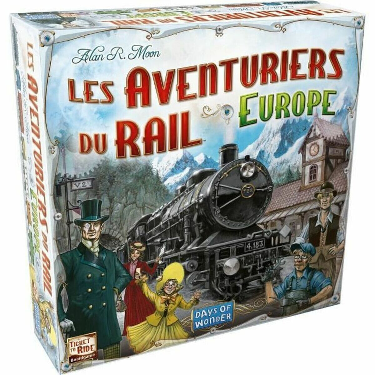 Board game Asmodee The Adventurers of Rail Europe (FR)
