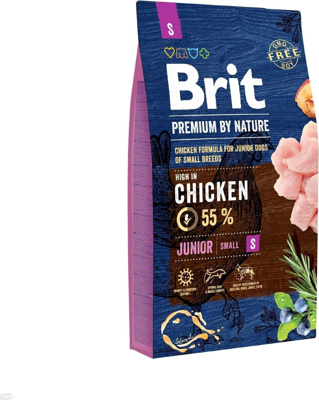 Brit Premium By Nature Junior S 8kg