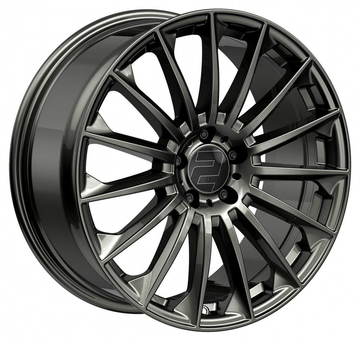 Колесный диск литой 2DRV WH39 dark gunmetal lackiert 8x18 ET48 - LK5/112 ML66.6