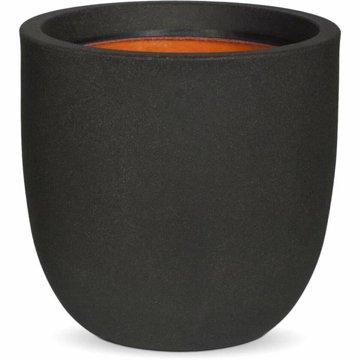 Planter Capi Europe Black Plastic Oval Ø 43 cm