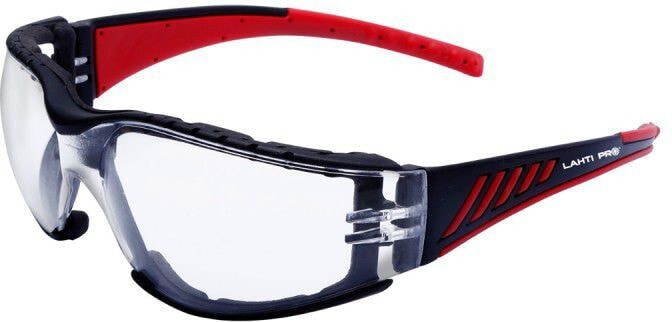 Lahti Pro Safety glasses clear with foam (L1500500)