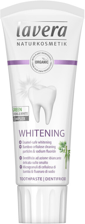 Aufhellende Zahnpasta - Lavera Whitening Toothpaste