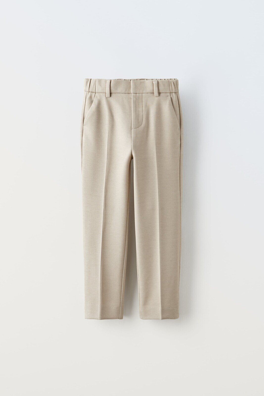 Textured comfort suit trousers ZARA