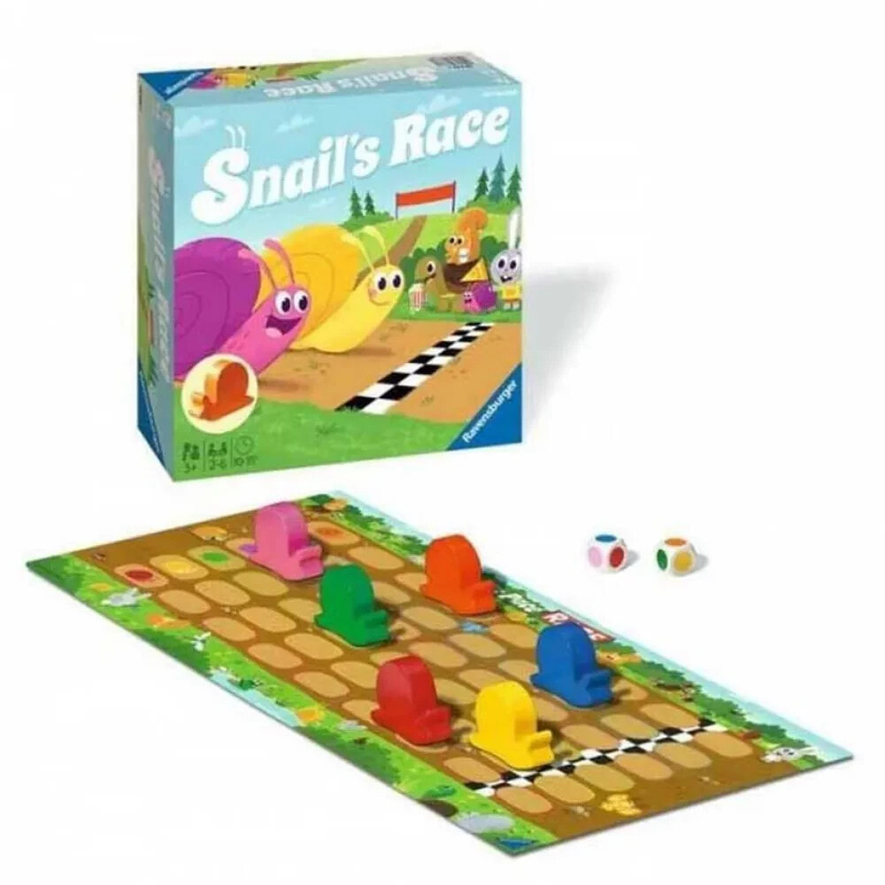 RAVENSBURGER Snail´s Race Spanish board game