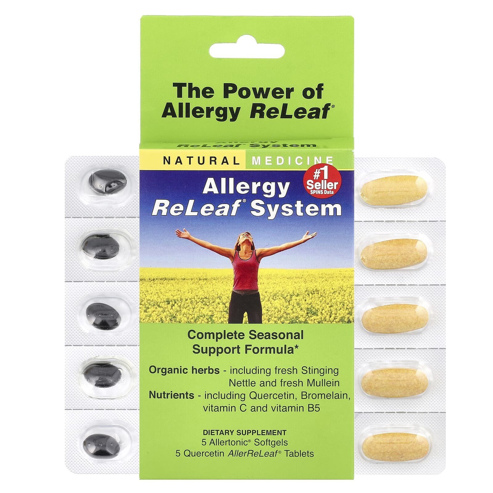 Allergy ReLeaf® System, 5 Softgels/5 Tablets