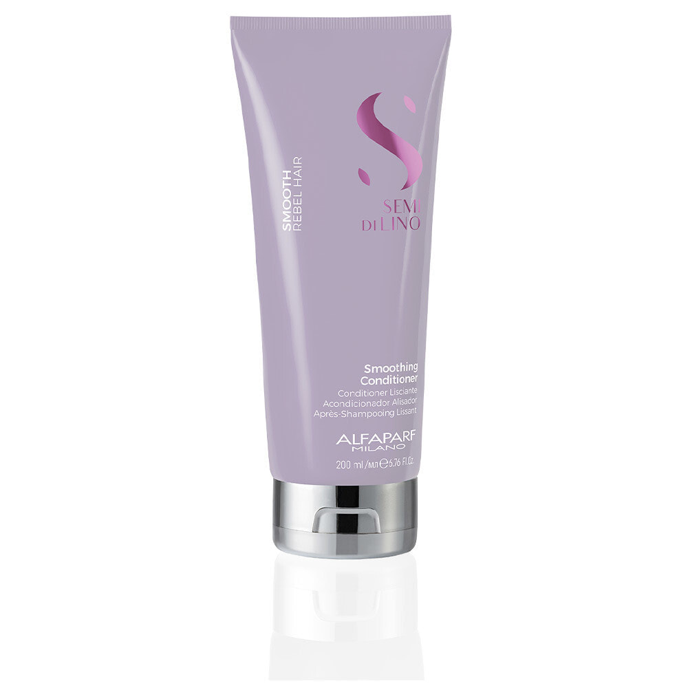 Бальзам для поврежденных волос AlfaParf SEMI DI LINO SMOOTH smoothing conditioner 200 ml