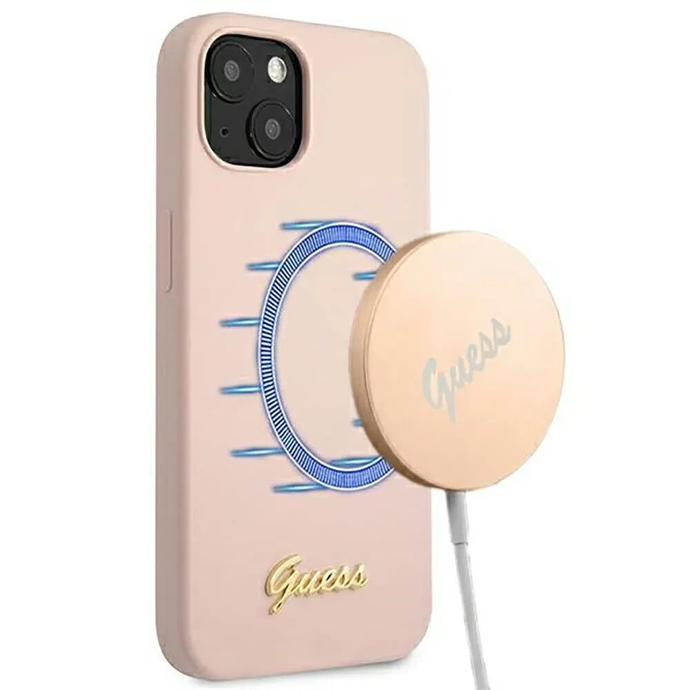 GUESS Guhmp13Mlslmglp iPhone 13.14.15 6.1 Jasno Silicone phone case