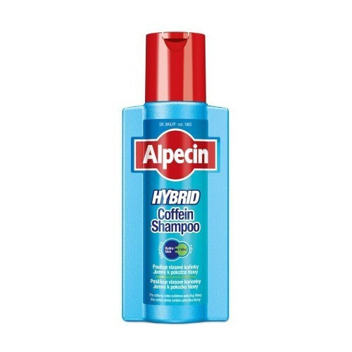 Alpecin Hybrid Coffein Shampoo Мужской шампунь с кофеином против перхоти, зуда и выпадения волос 250 мл