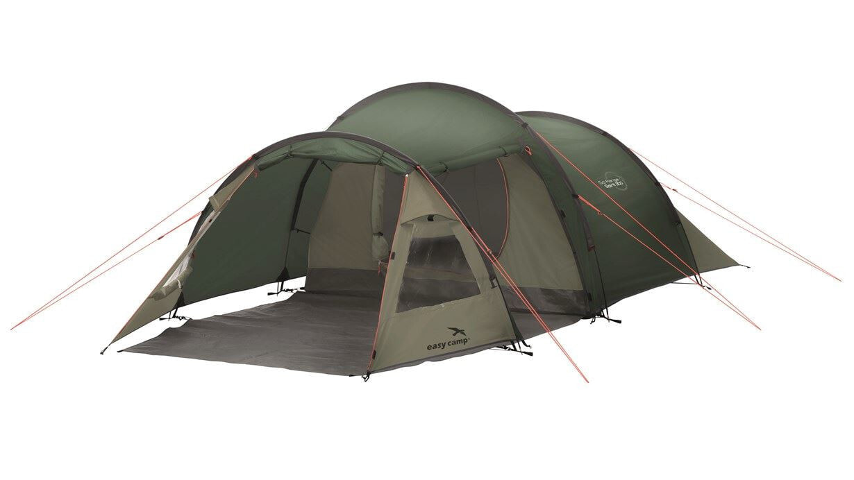 Easy Camp Spirit 300, Camping, Tunnel tent, 3 person(s), Ground cloth, 4.5 kg, Green