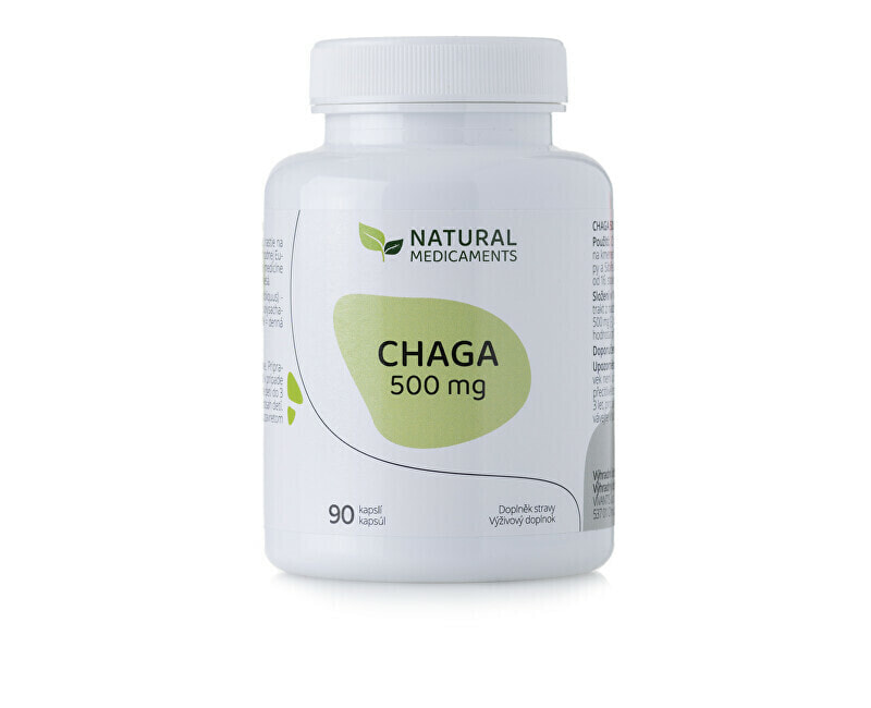 Natural Medicaments Chagi Гриб чаги 500 мг 90 капсул