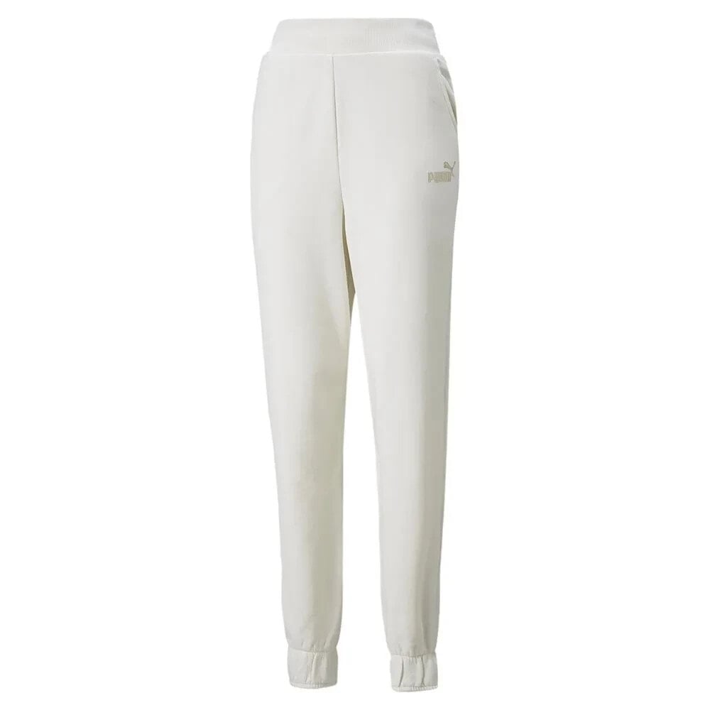 PUMA Ess+ Embroidery High Waist Cl Pants