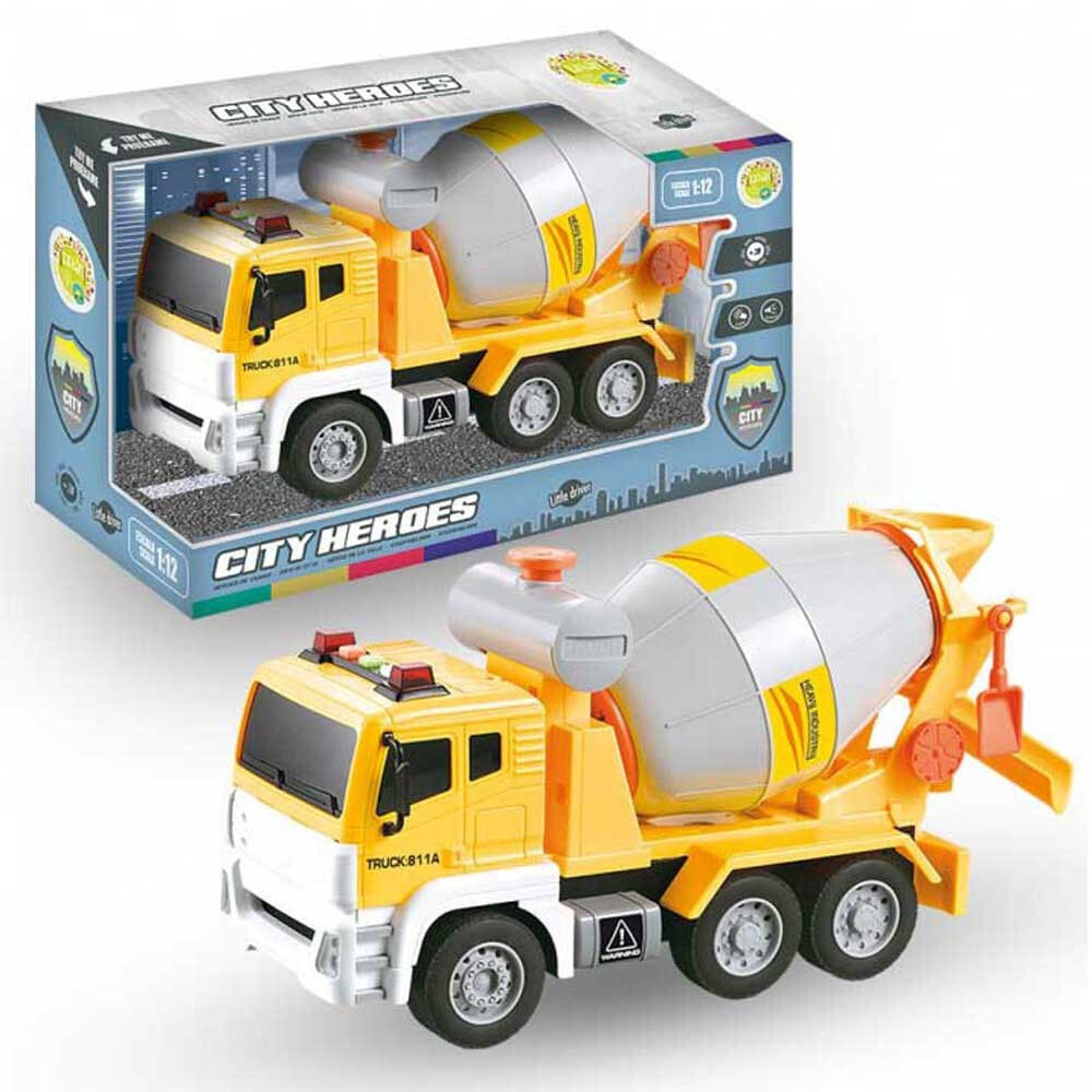 TACHAN Concreteer With Light And Sound Heroes City 1:12