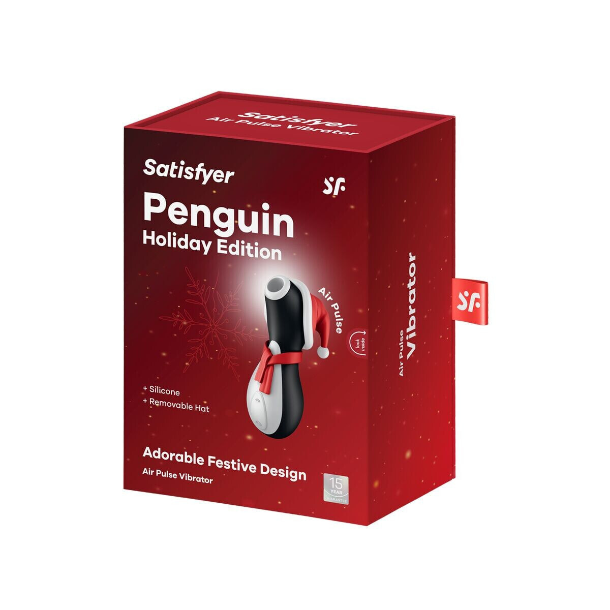 Clitoris Suction Stimulator Satisfyer Penguin Holiday Edition Black