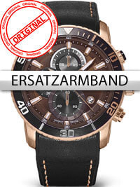 Ремешок или браслет для часов Perigaum Replacement Strap Orbit P-1402-IR-BRBK