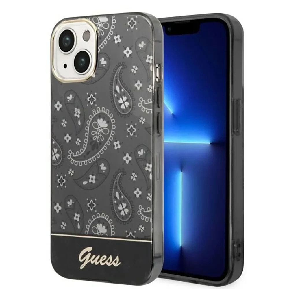 GUESS Guhcp14Mhgbnhk iPhone 14 Plus15 Plus 6.7 Bandana Paisley phone case