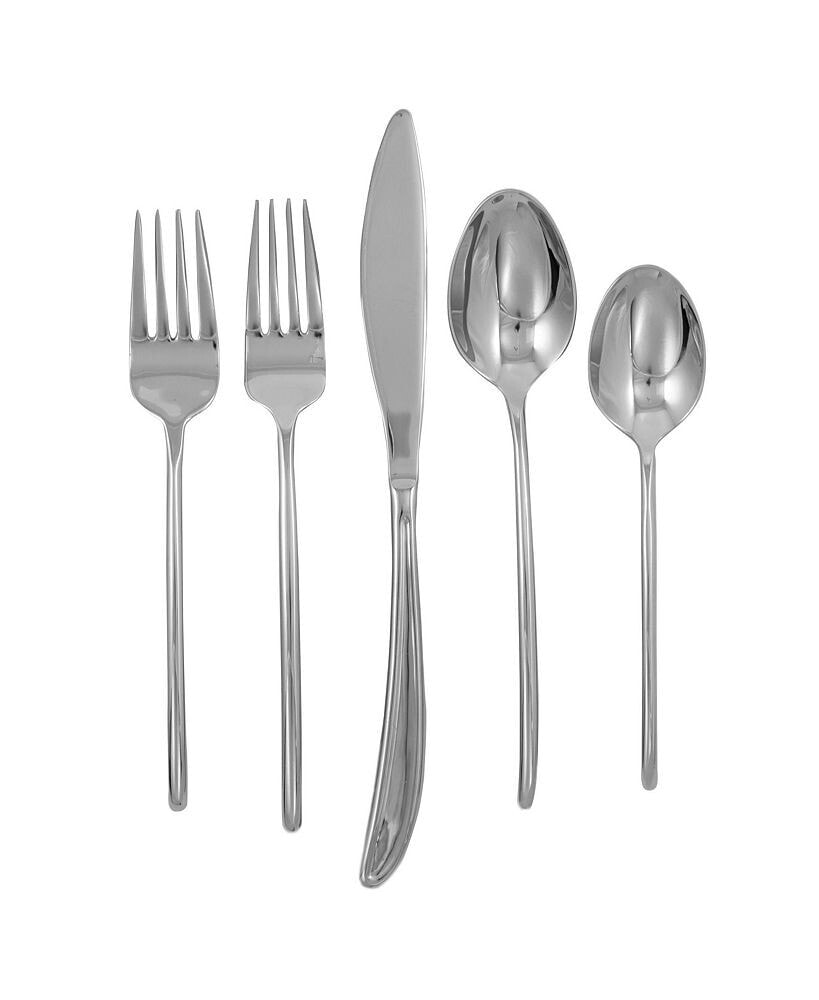 Ginkgo flight Flatware 20 Piece Set, Service for 4