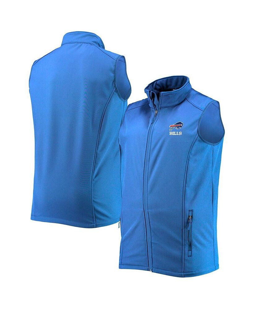 Dunbrooke men's Royal Buffalo Bills Big and Tall Archer Softshell Full-Zip Vest