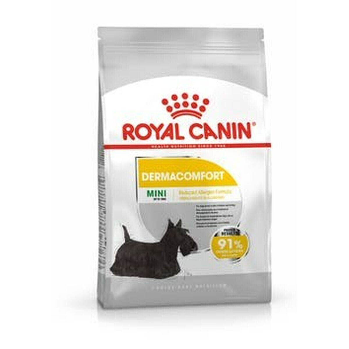 Фураж Royal Canin Mini Dermacomfort Для взрослых Телятина Растительный 3 Kg