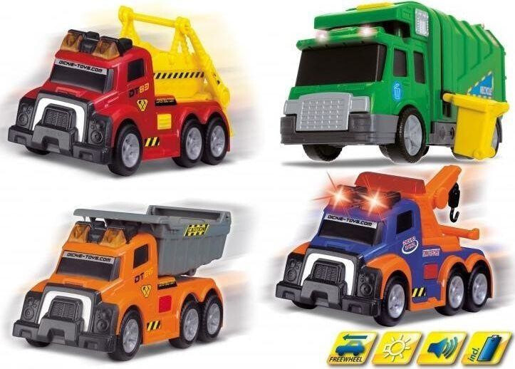 Dickie Small city vehicles 4 types