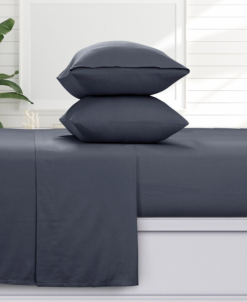 Azores Home solid 170-GSM Flannel Extra Deep Pocket 3 Piece Sheet Set, Twin