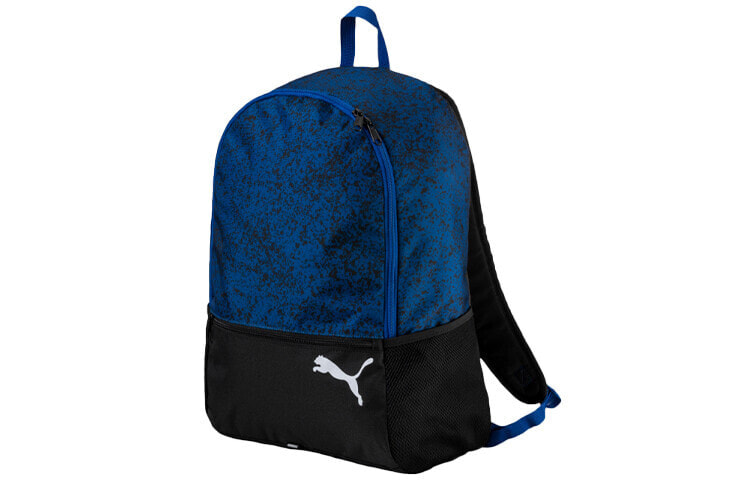 PUMA 印花Logo 织物 书包背包双肩包 蓝色 / Рюкзак Puma Logo Backpack 074433-03
