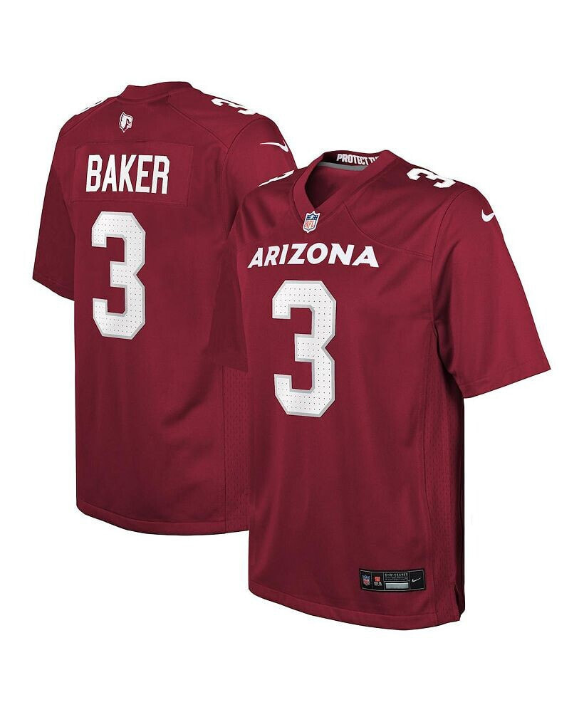 Nike big Boys and Girls Budda Baker Cardinal Arizona Cardinals Game Player Jersey