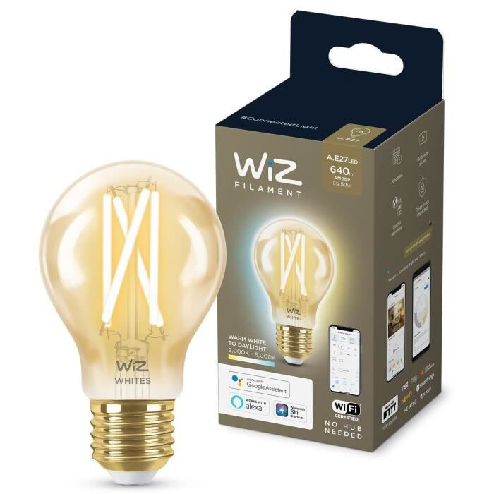 WiZ 8718699787219 умное освещение Умная лампа 6,7 W Золото Wi-Fi