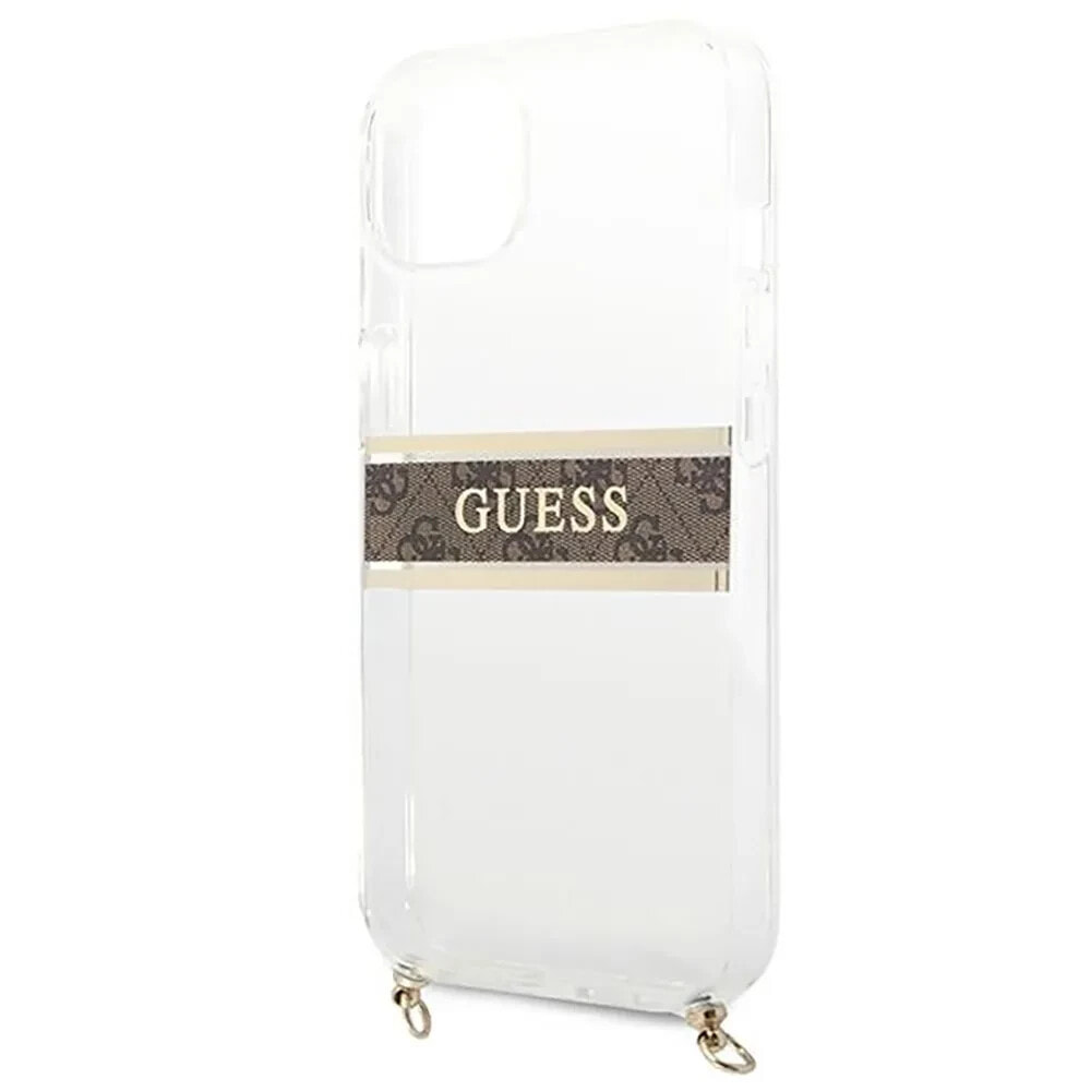 GUESS Guhcp13Skc4Gbgo iPhone 13 Mini 5.4 4G Strap Chain phone case