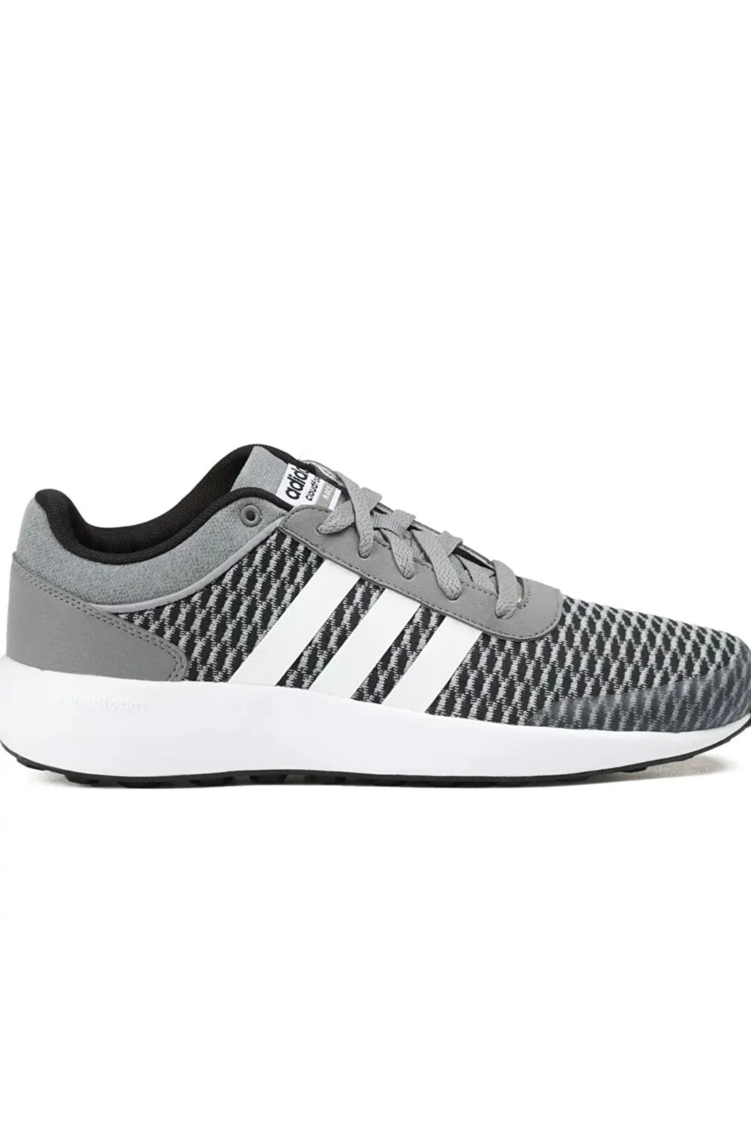 Adidas cloudfoam race discount white