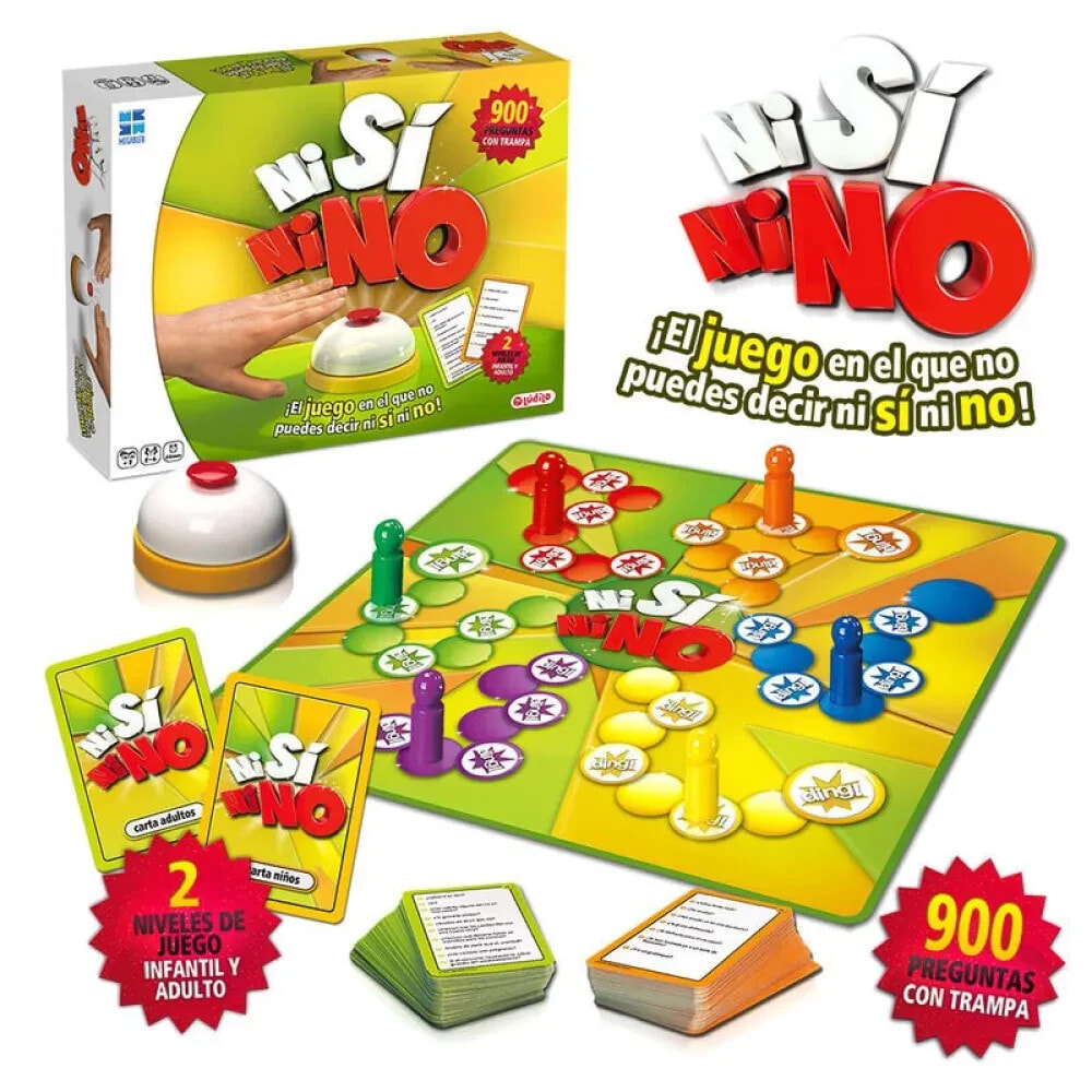 LÚDILO Ni Si Ni No Spanish Spanish Board Game