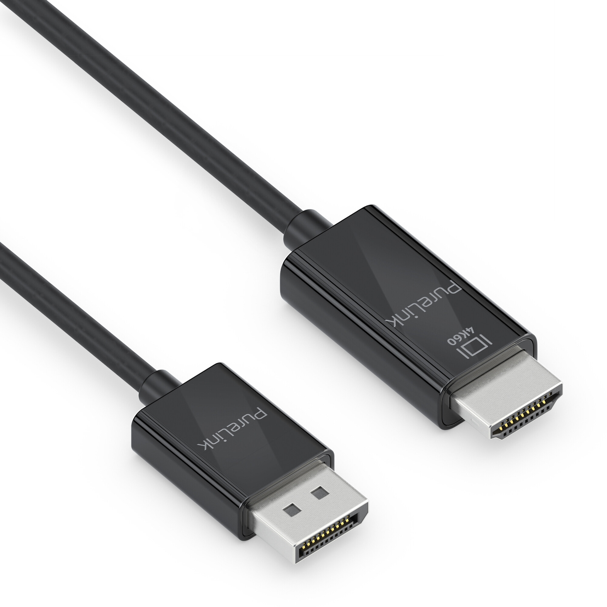 PureLink IS2001-015 - 1.5 m - DisplayPort - HDMI - Male - Male - Straight