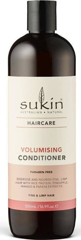 Бальзам для поврежденных волос Sukin Odżywka zwiększająca objętość włosów Volumising Conditioner, 500ml