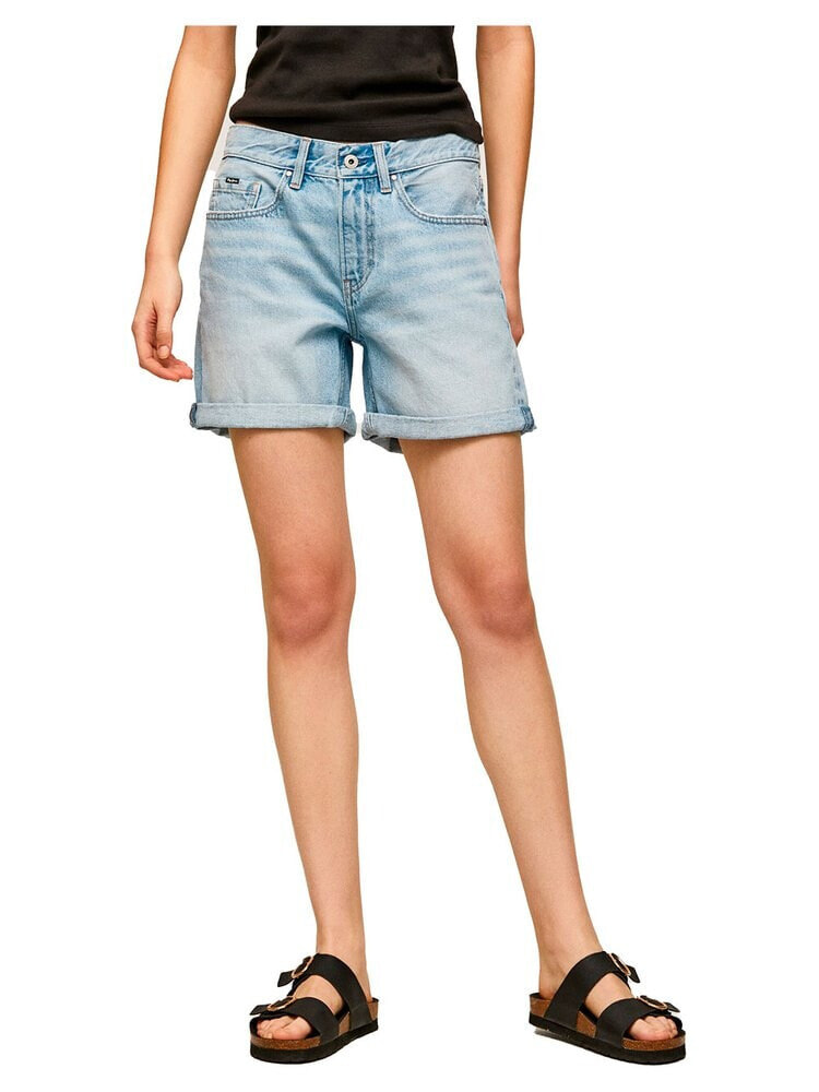 PEPE JEANS Mable 1/4 PE7 Denim Shorts