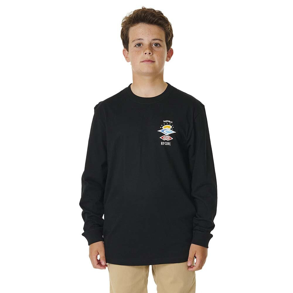 RIP CURL Search Icon Long Sleeve T-Shirt