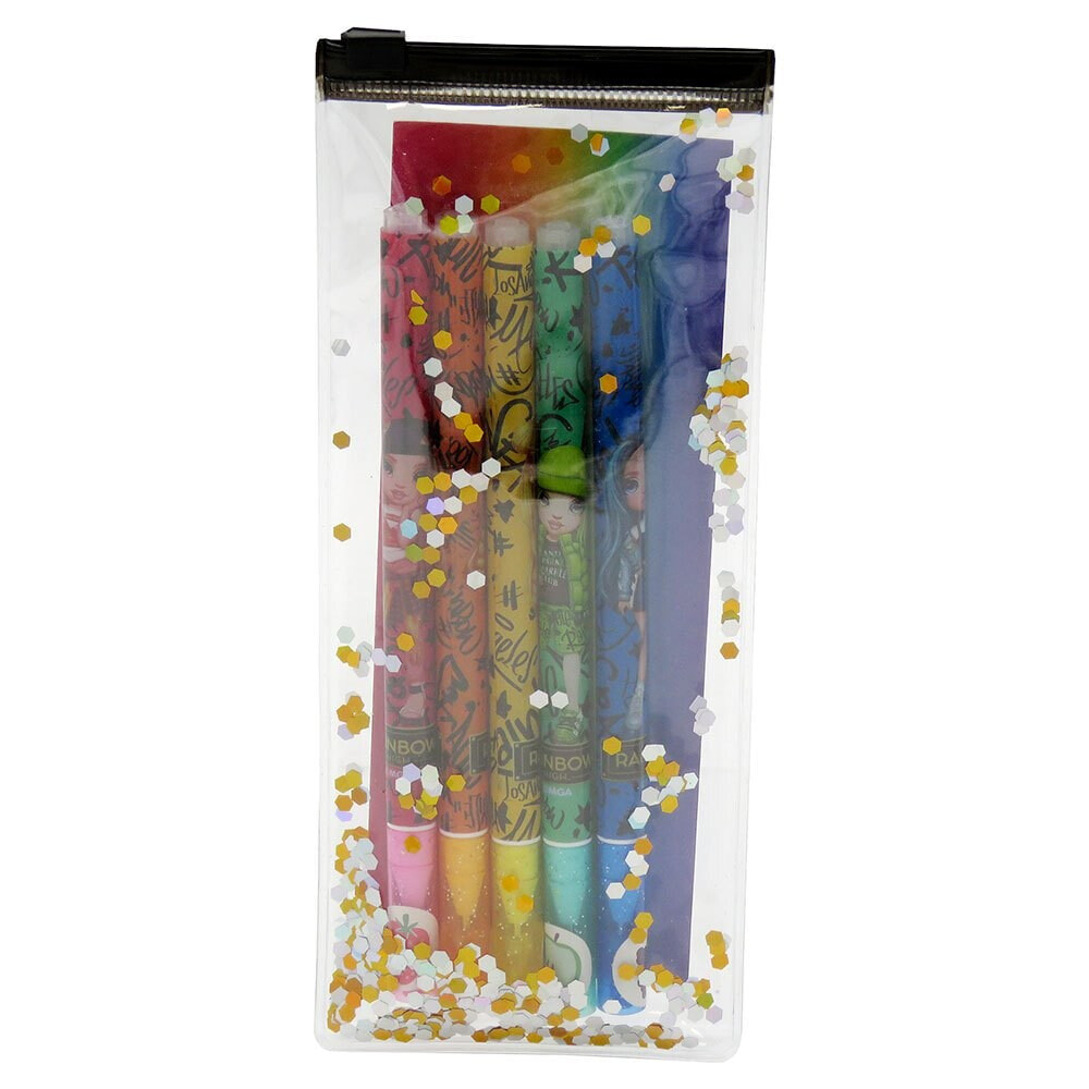 RAINBOW HIGH 5 Glitter Gel Scented Pen Set